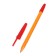 A set of ballpoint pens 3 colors, rod 0.7 mm, blue, red, black, orange body