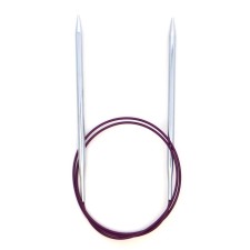Knitting needles, circular, d = 5 mm, 80 cm