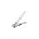 Clipper large kaizer, rectangular, silver color