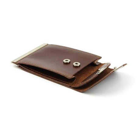 Build clamp, coins, cards, brown color-2