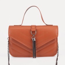 Bag-mixer on the valve, long chain, brown color
