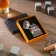 Electronic lighter "Skull in fire", arc, usb, 1.4 x 4 x 5.5 cm, black