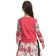 Sweatshirt for girls, height 86 cm, red color