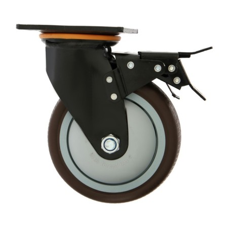 Wheel for transp. Tagging tundra tundra, d = 150 mm, on predpart, with stopping, TPR 9917 coating-1
