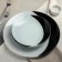 Table Service "Alison", 7 items: D = 30 cm - 1 pc, d = 20 cm - 6 pcs