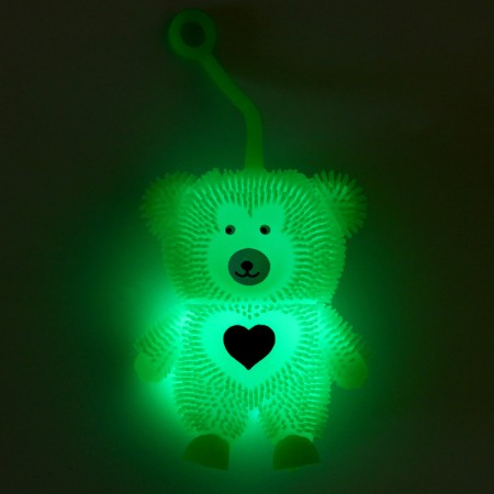 Bloody rubber hood light "Love", Mix colors, in showbox-6