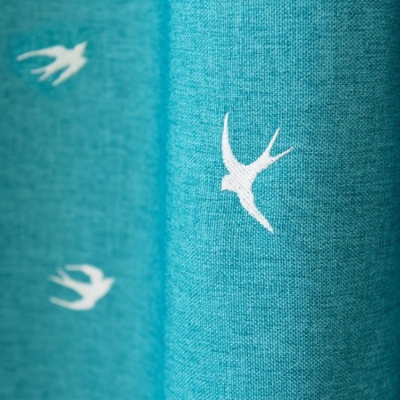 Set of curtains "Prime", size 145 x 280 cm - 2 pcs grab - 2 pcs, biruisic color-3