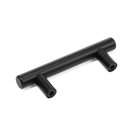 Hand -on Tundra Rail, Stainless. steel, d = 12 mm, m/o 64 mm, black color, packaging 500-4
