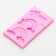 Mold "Rainbow", silicone, 10.5 × 6 × 1 cm, color mix