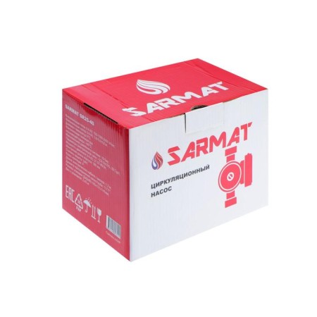 Circulation pump Sarmat SR 25-40, 37/57/89 W, pressure 4 m, cable 1.2 m-3
