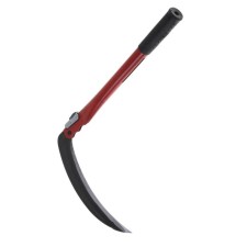 Sickle fold, 22 × 49 cm, metal hilt