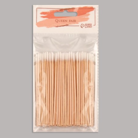 Wooden -based sticks, pointed, 10 cm, 100 pcs-5