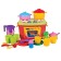 Gaming kitchen Mini Stove, with a set, 35 items, red color
