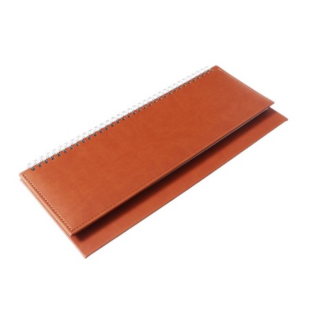Planing is a low -off 100 x 300 mm, 56 sheets, on the crest, an artificial leather cover, brown-1