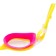 ATEMI B603 swimming glasses, children's, silicone, yellow/pink color