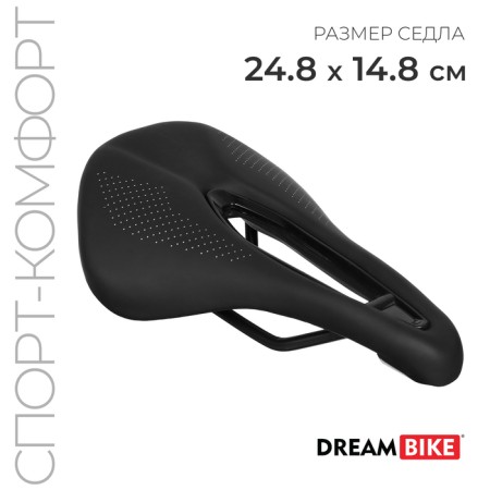 Dream Bike saddle, Sport-composter, black color