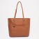 Zipper bag, external pocket, terracotta color