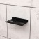 Electrician holder, wall, black