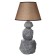Board lamp Stone E14 40W gray 30x30x58 cm Risalux