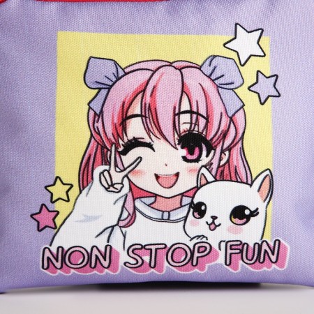 Gift set for the girl "Anime", bag, notebook-6