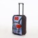 Small 37 L (S) suitcase with a SACVOYAGE bag, lightning department, extension, external pocket, gray color gray