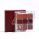 Professional palette of eyelid shadows with glitter, 9 colors
