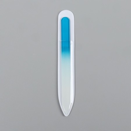 Glass glass for nails "Color gradient", 14 cm, in a case, color mix-4