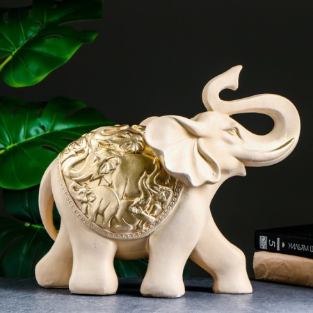 Pigger "Elephant Safari" ivory, 30x35x17cm-1
