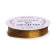 Wire for beadwork d = 0.4 mm, length 30 m, gold color