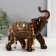 Polystone souvenir "Elephant with a blanket with fringe" 20.5x17x8.5 cm