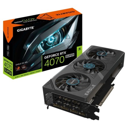 Gigabyte PCI-E 4.0 GV-N407SEAGLE OC-12GD NVIDIA GEFORCE RTX 4.0 SUPER 12GB 192B 107745-7