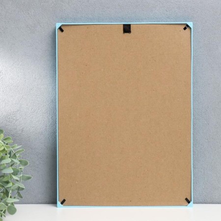 Photo frame L-6 21x30 cm Blue (plastic screen)-2
