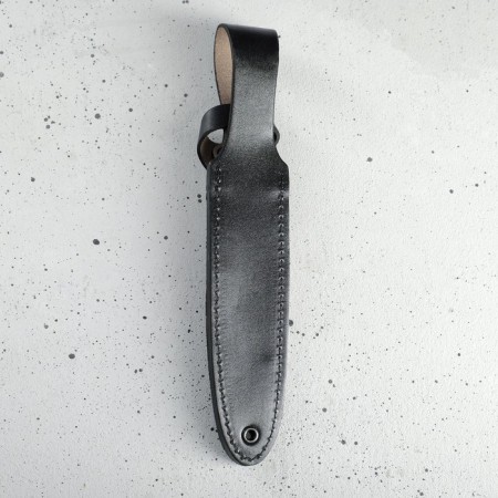 Case for a knife "Flame" for a blade 15 cm, leather-1