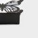 Salphetens Dolyana "Butterfly", 13.5 × 4 × 9 cm, black color