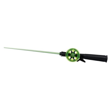 Winter fishing rod "techno" d = 55 mm, plastic handle, polycarbonate whip, mix-3