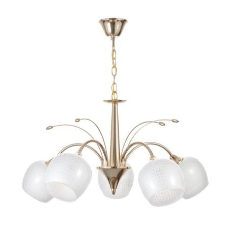 Sonata chandelier 5he27 40W gold 65x65x33-54 Bayerlux-3
