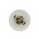 TDM, E27 cartridge, with a ring, heat -resistant plastic, white