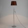 Floor lamp 2601 1x15W e27 chrome/chocolate