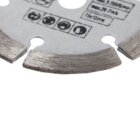 Diamond tundra disc, segment, dry cut, 75 x 10 mm-1