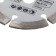 Diamond tundra disc, segment, dry cut, 75 x 10 mm