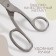 Clothing scissors, 8 ", 20.5 cm, mix, silver color