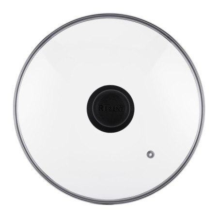 Regent Inox cover, low, with a steamer, d = 22 cm