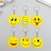 Tile plastic soft "smile" mix 6x6 cm