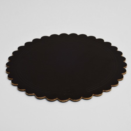 The substrate is reinforced, the wave, 26 cm, black - white, 3.2 mm-1