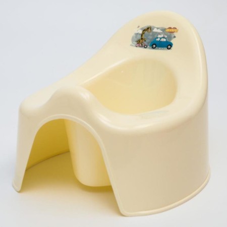 Pot children's toilet giraffix, beige color