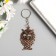 Trick Metal "Vygushka on a branch" Flat bronze 5.3x4.4 cm
