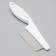 Comb with frequent teeth, 18 cm, plastic pen, white
