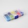 Set for installing plastic buttons: buttons, d = 12 mm, 50 pcs, forceps, awl, screwdriver, in the organizer