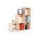 Shelves-stellah hinged/floor PD-8, 784x200x784, oak sonom