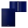 Folder on 4 rings A4, 24 mm, 550 μm, Erichkrause Diamond Total Blue, embossing, blue